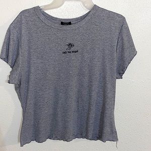 rue21 Cropped tee
